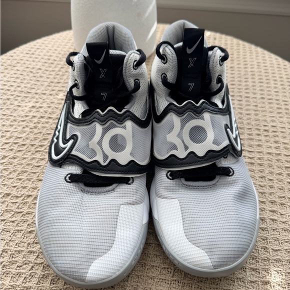 Nike KD Trey 5 X White/Black/Wolf Grey DD9538-102 Men\'s Basketball Shoes Sz 11 main image 4